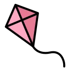 Kite SVG Icon